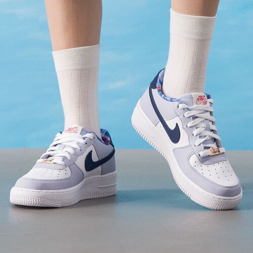 耐克AF1儿童低帮百搭耐磨板鞋