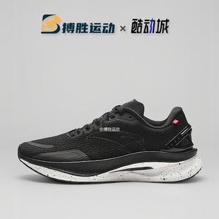 Anta安踏冠军系列减震透气休闲低帮跑步鞋女款黑色122345582-3