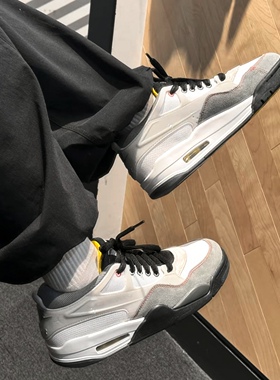 NIKE AIR JORDAN 4 RM 耐克AJ4男子休闲缓震运动篮球鞋IB8052-100