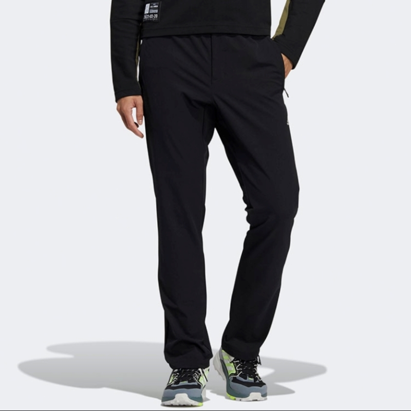 Adidas  SOFTSHELL PANTS 男子休闲透气针织运动长裤 H13798 运动服/休闲服装 运动长裤 原图主图