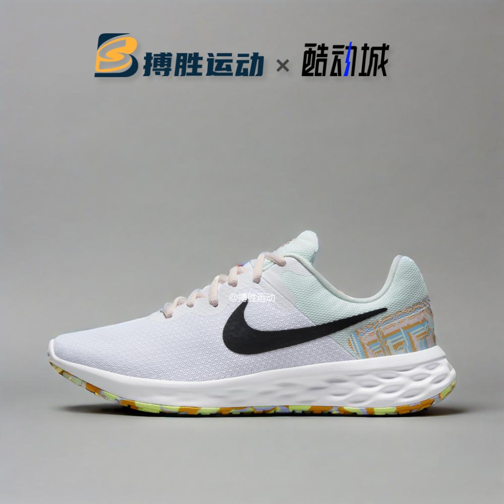 系带轻便透气小道织物运动休闲