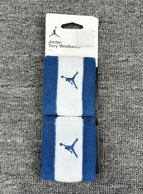 耐克Nike男女AIR JORDAN篮球运动吸汗护腕DV4207-440-624
