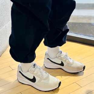 Nike Waffle 耐克男鞋秋冬华夫底复古轻便休闲运动鞋 FJ4195-100