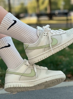 Nike Dunk Low 耐克白绿色低帮舒适百搭耐磨低帮板鞋 IB3484-001