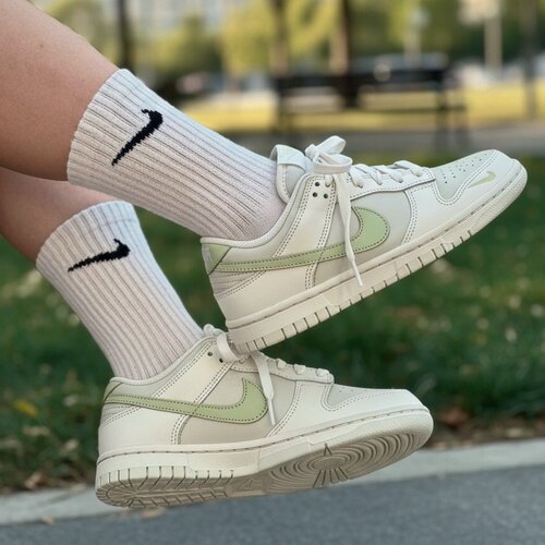 NikeDunkLow耐克白绿低帮板鞋