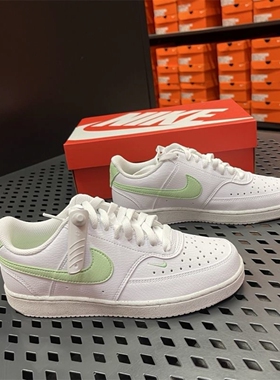 耐克Nike Court Vision Low 白棕耐磨透低帮板鞋 FV9952-104-103