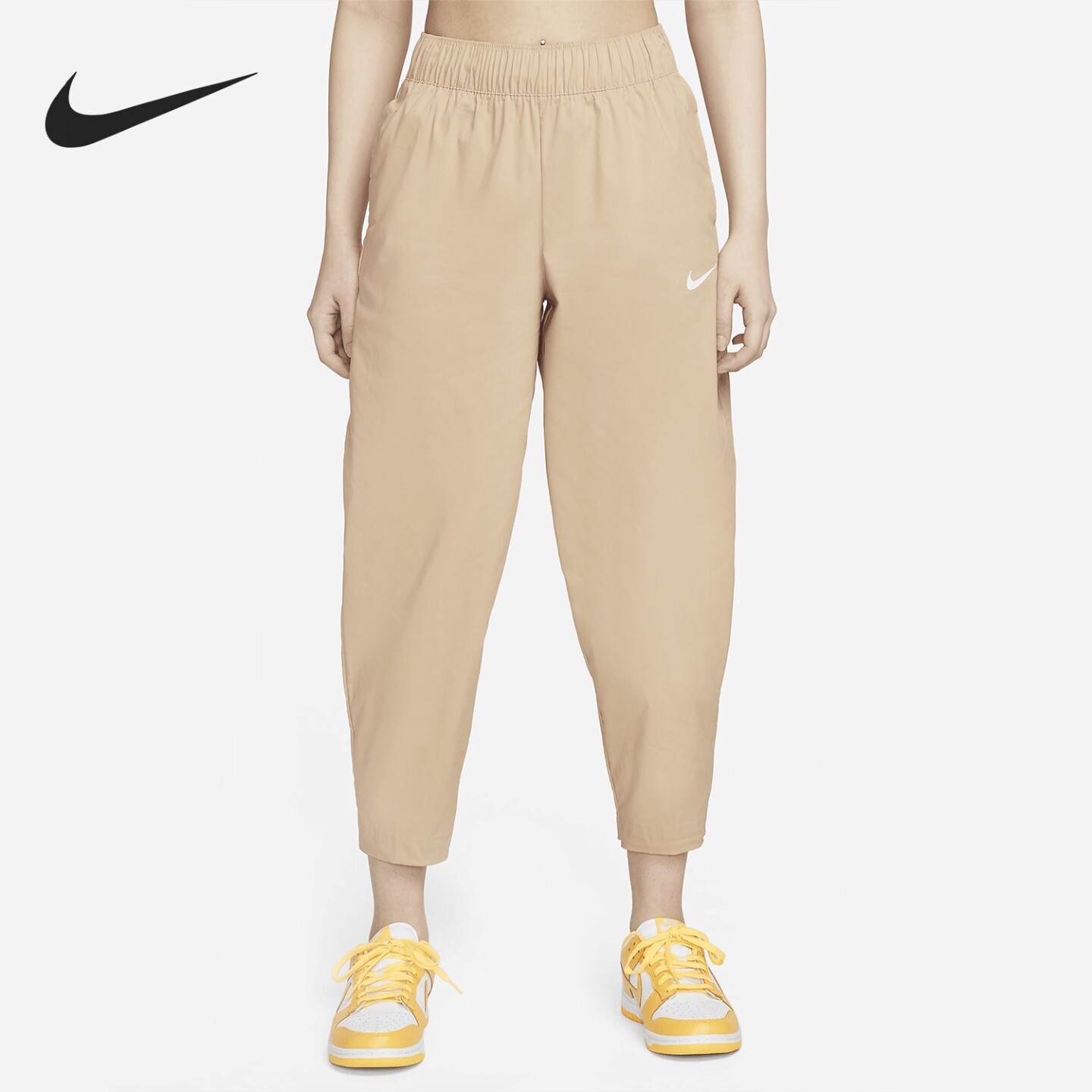 Nike耐克女透气运动梭织长裤