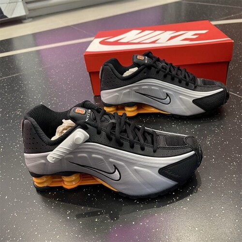 Nike耐克男鞋 SHOX R4 时尚舒适减震气柱跑步鞋 HQ1988-003 -004