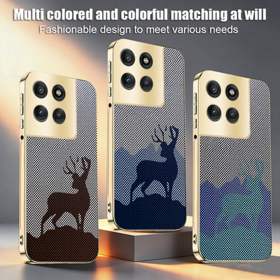 新款适用于二合一幸运鹿MotoEdge50Fusion手机壳摩托罗拉G96/G86全包防摔Edge60pro/保护套