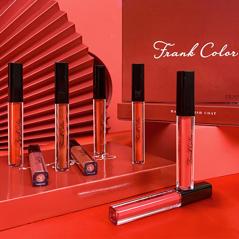 【网红定制款】八只唇釉套装口红持久保湿不易沾杯掉色防水学生款