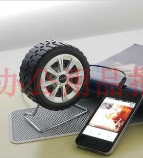 本手桌面车轮组合usb便携音响