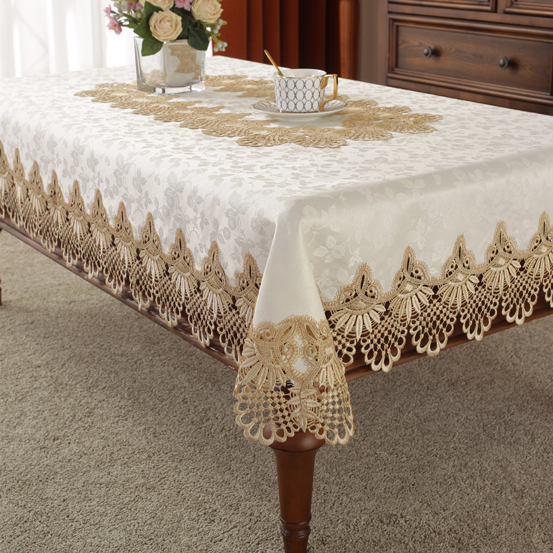 简约布艺桌布台布茶几布