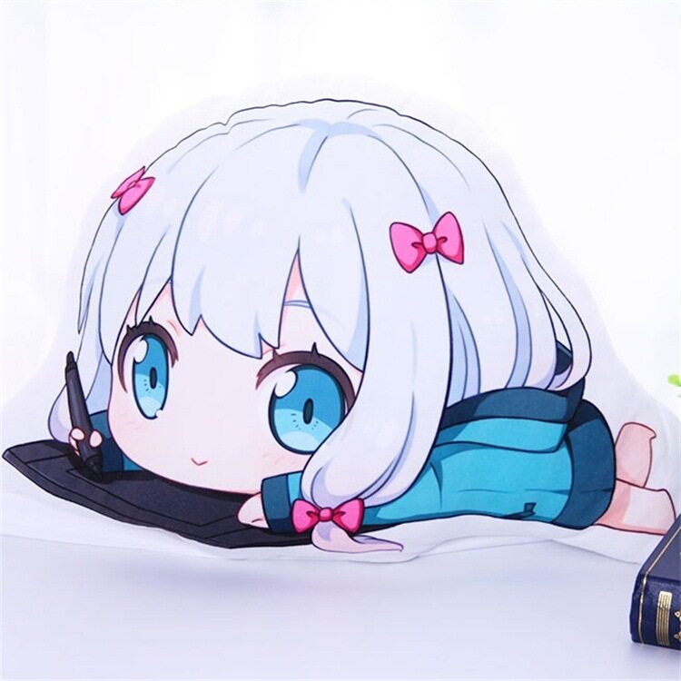 动漫周边黄漫老师埃罗芒阿和泉纱雾q版毛绒抱枕二次元玩偶公仔cos