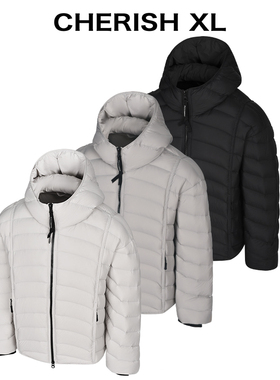 CRXL「立体羽绒服」高充绒连帽排骨羽绒服/挺阔保暖/御寒长期主义
