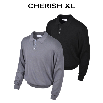 老钱风针织polo衫男款