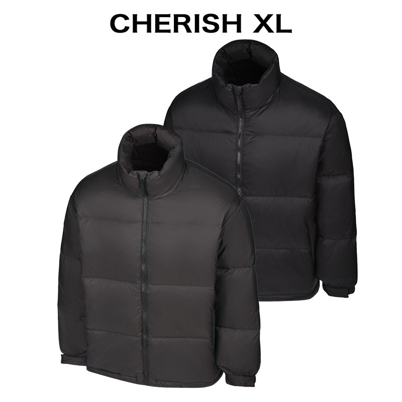 CRXL「高充绒量」立领保暖羽绒服外套男款/90白鸭绒/御寒长期主义