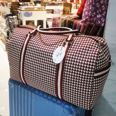 现货泰国曼谷包正品nantita牌子短途旅行包牛仔手提包单肩包女包