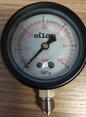 OILON油压力表0-60bar议价 维修！！！
