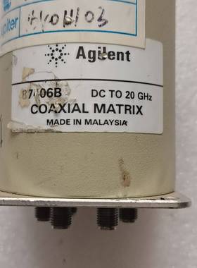 Agilent 87406B 同轴矩阵开关，DC议价 维修！！！