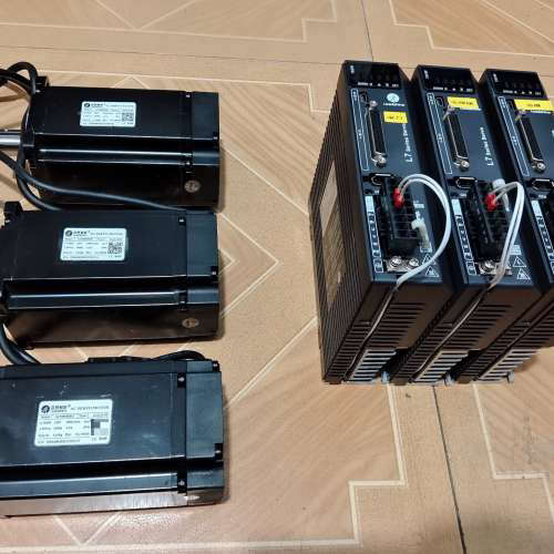 750w雷赛总线抱闸伺服电机L7EC-750，电机ACM80议价也可维修