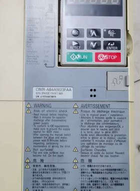 安川变频器A1000，11KW/7.5KW，CIMR-AB4议价也可维修