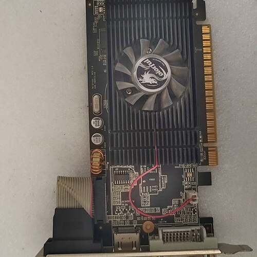 七彩虹显卡，型号G210黄金版1议价 维修！！！