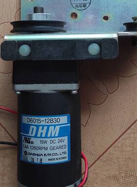DHM减速电机马达D6015-12B30(15W D议价 维修！！！