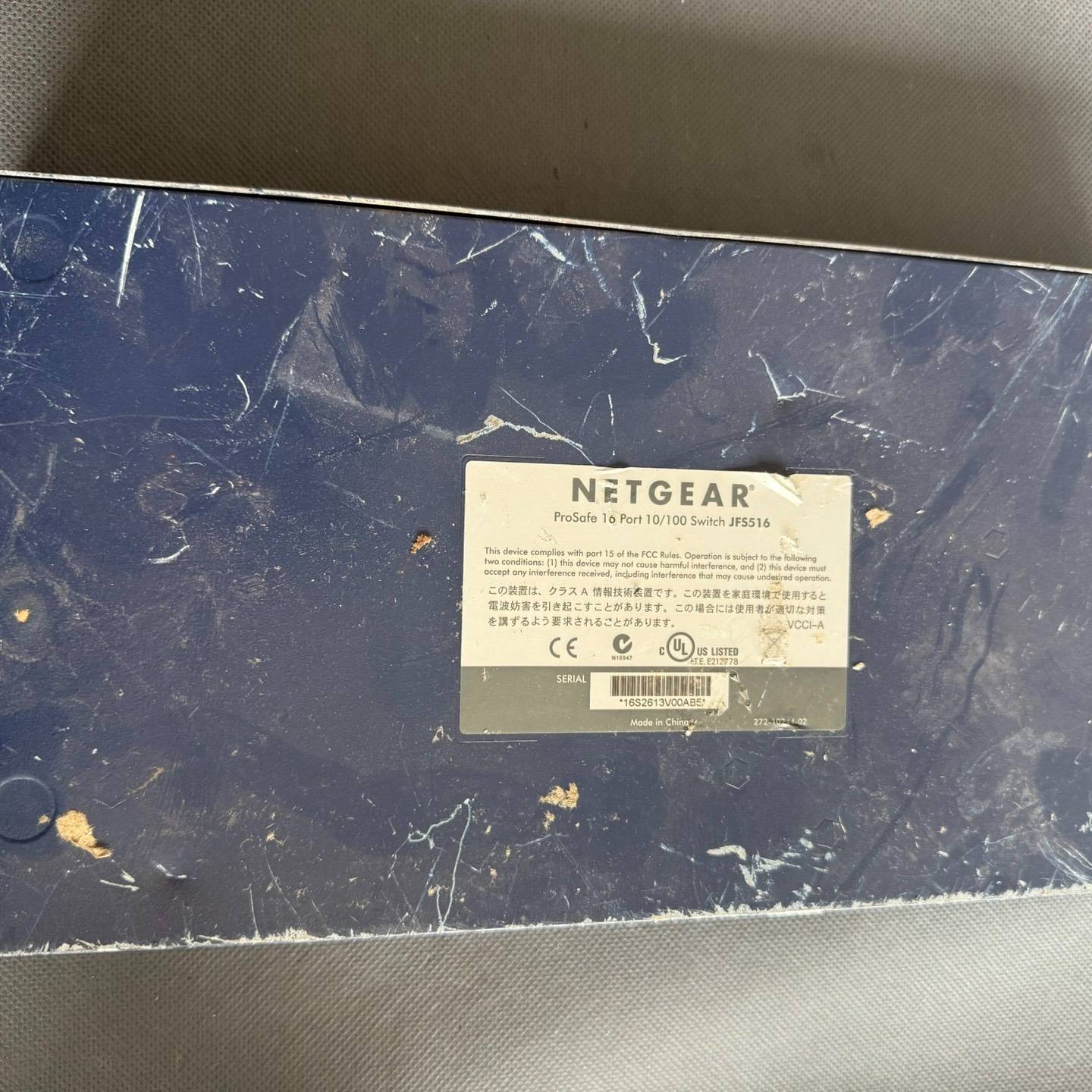NETGEAR ProSafe 16 Port 10/100议价 维修！！！