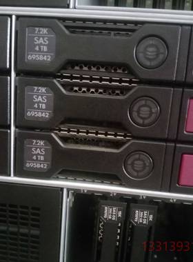 HP/惠普 695842-001 4T 7.2K SAS 3议价 维修！！！