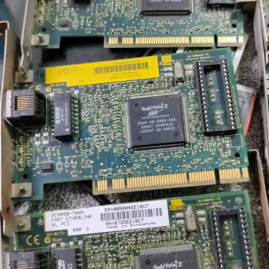 原厂3com 3C905C-TX-M ，工控网卡议价 维修！！！