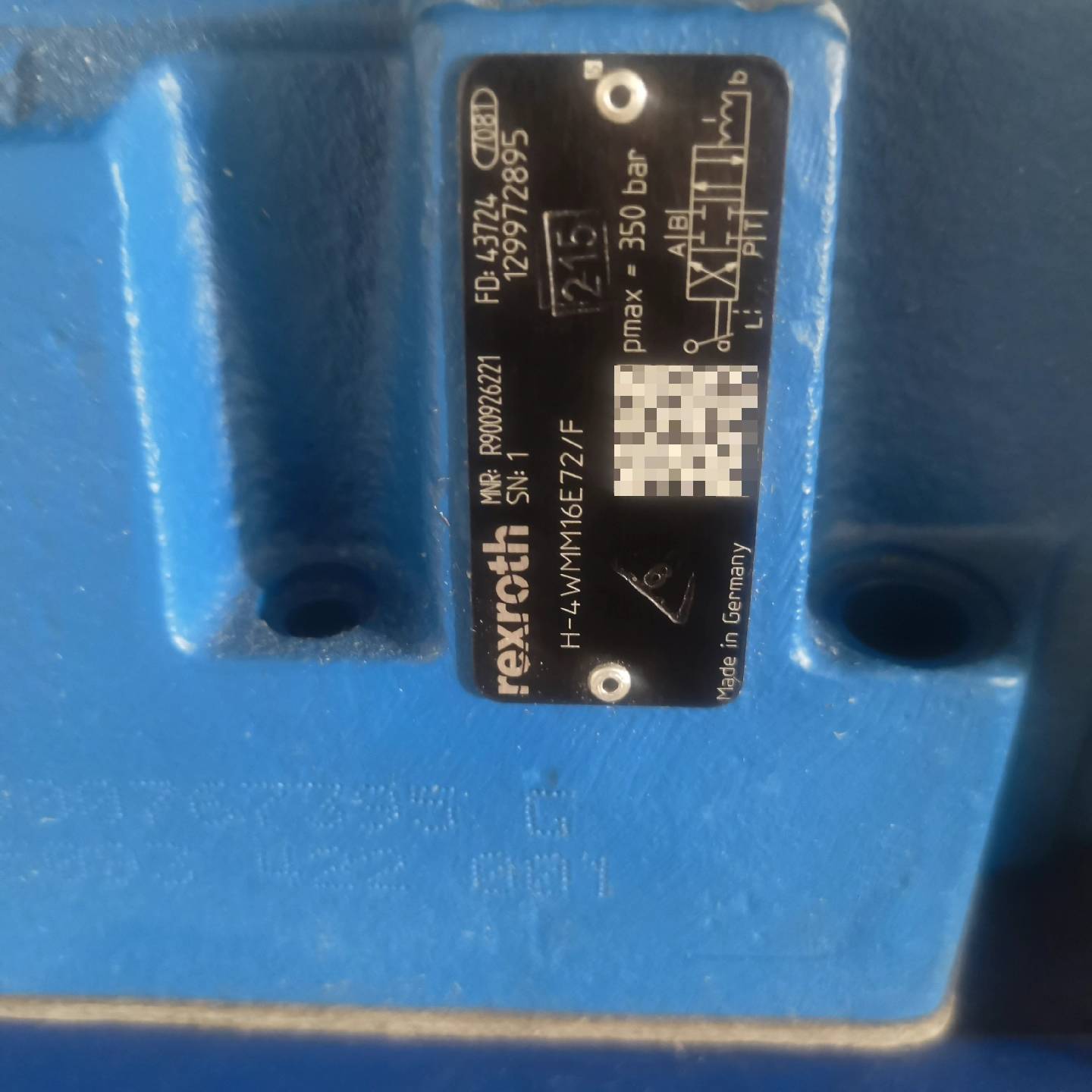 R900926221液压方向短管阀 H-4WM议价 维修！！！