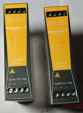 PRO DM 10魏德米勒电源货号24860议价 维修！！！