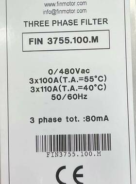 FIN 3755.100.M    /5500议价 维修！！！