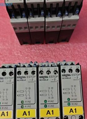 SCHIELE安全继电器型号ESTOP-2 2.45议价！！ 可维修