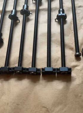 2005滚珠丝杆黑色工艺处理，防腐防锈，纯一色，顺畅无间隙，议价