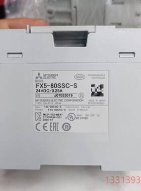 PLC模块FX5-80SSC-S,20年的新货回议价 维修！！！