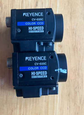 KEYENCE/基恩士CV-035C彩色工业相机、成色99新议价也可维修