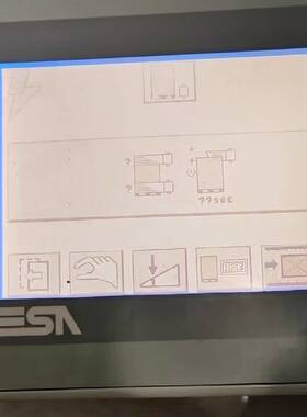 ESA触摸屏 ：意萨VT505W00000，议价 维修！！！
