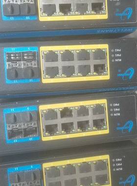 工业以太网交换机4光8电  WTOS议价 维修！！！