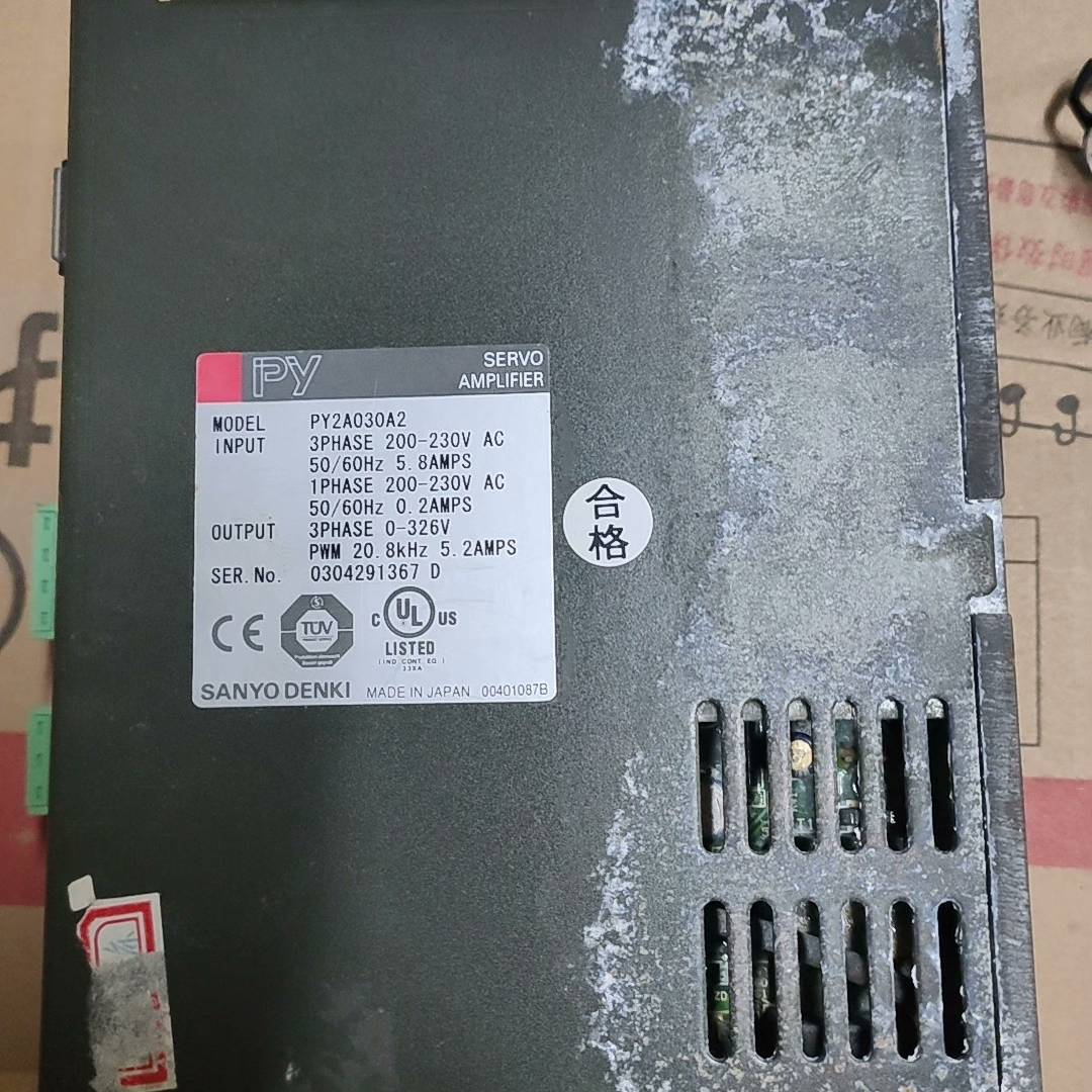三洋伺服驱动器，PY2A030A2议价 维修！！！