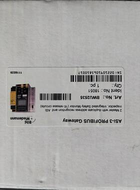 BWU2535，Bihl+Wiedemann必威 AS- i议价 维修！！！