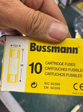 BUSSMANN熔断器C10G1保险丝500V1A议价 维修！！！
