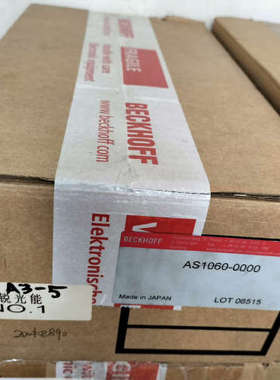 BECHOFF倍福伺服电机型号：AS1060-0000一个，议价也可维修