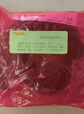 MazaK 光电传感器 R28YB006040 Yamata议价也可维修