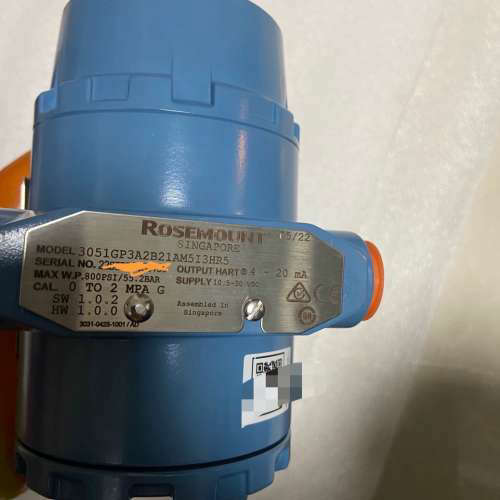 罗斯蒙特压力变送器，型号: 3051GP3A2B21AM议价也可维修