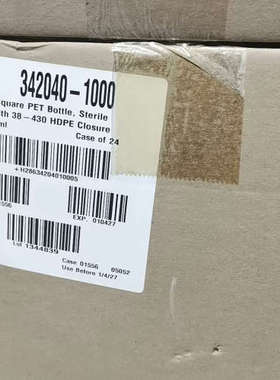 Nalgene耐洁342040-1000PET血清瓶1000议价也可维修