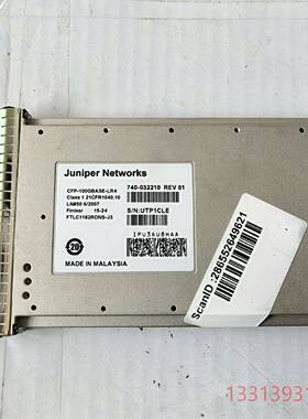 Juniper FTLC1182RDNS-J3光纤模块议价 维修！！！