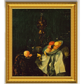 油画中式 饰画壁画挂画吕斯百静物画 客厅餐厅电表箱玄关卧室家居装