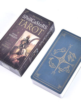 英文 正版 施法者塔罗牌-Modern SPellCaSteR'S 口袋版英文说明