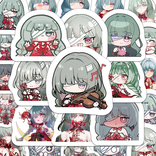 弗洛洛贴纸Q版头像鸣潮手账